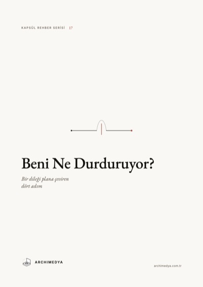 Beni Ne Durduruyor? kitapçığının kapağı