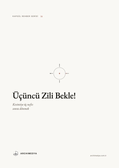Üçüncü Zili Bekle! kitapçığının kapağı